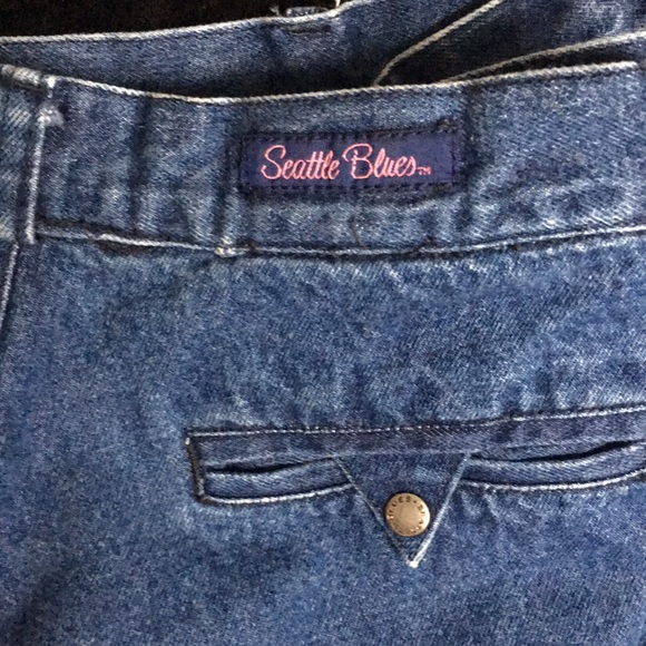 Mom jeans Seattle Blues. Vintage high waisted - Picture 8 of 8
